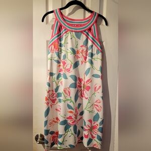 Gretchen Scott Designs Isosceles White Floral Dress